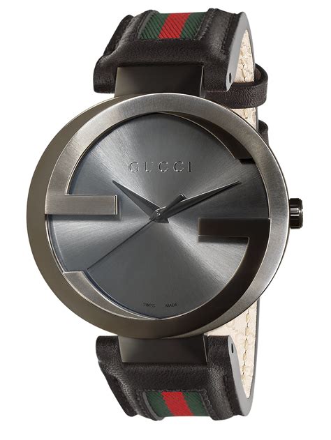 gucci men's interlocking watch|gucci 7 bezel watch.